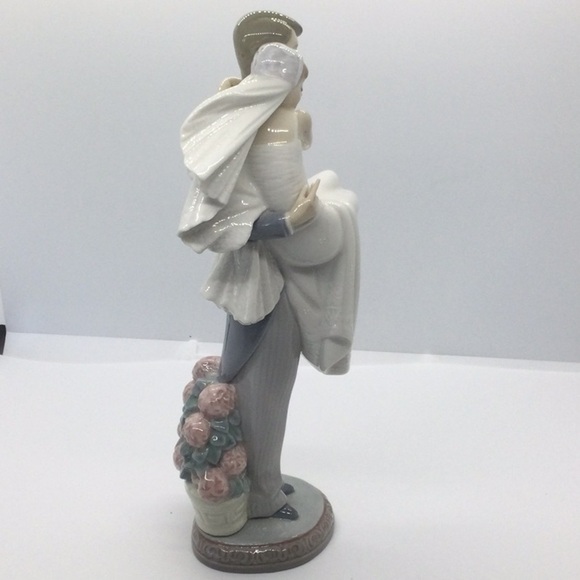 Home LLADRO Figurine Over the Threshold year 1985 beautiful for a Wedding. - Picture 4 of 8